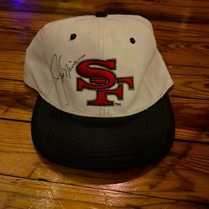 Vintage San Francisco 49ers signed cap
